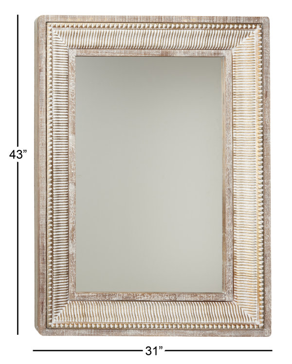 Joss & Main Una Rectangle Wall Mirror & Reviews | Wayfair
